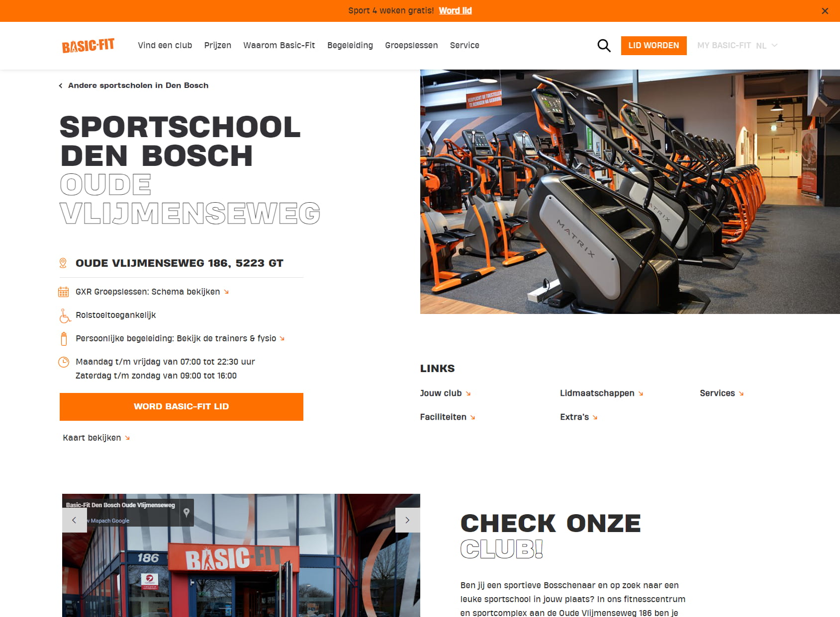 Basic-Fit Fitness Den Bosch Old Vlijmenseweg