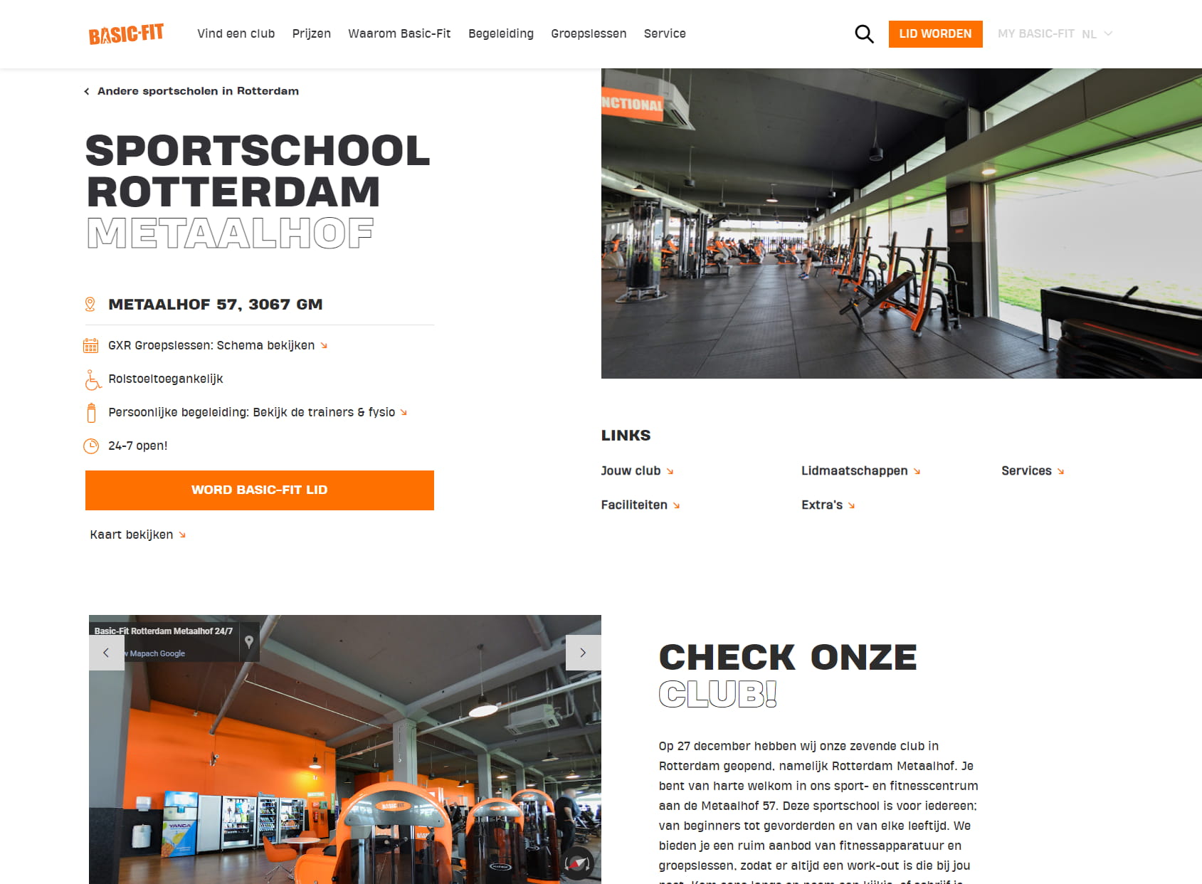 Basic-Fit Rotterdam Metaalhof 24/7