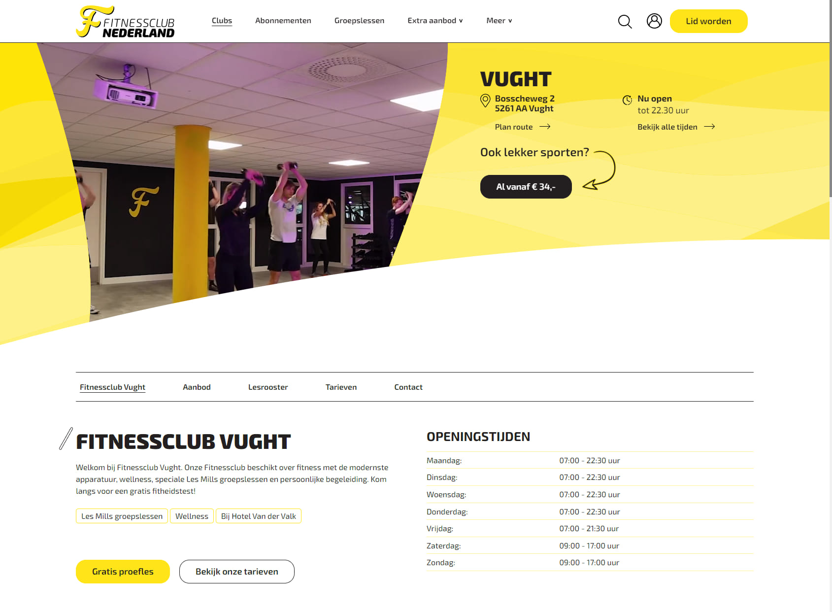 Fitnessclub Vught