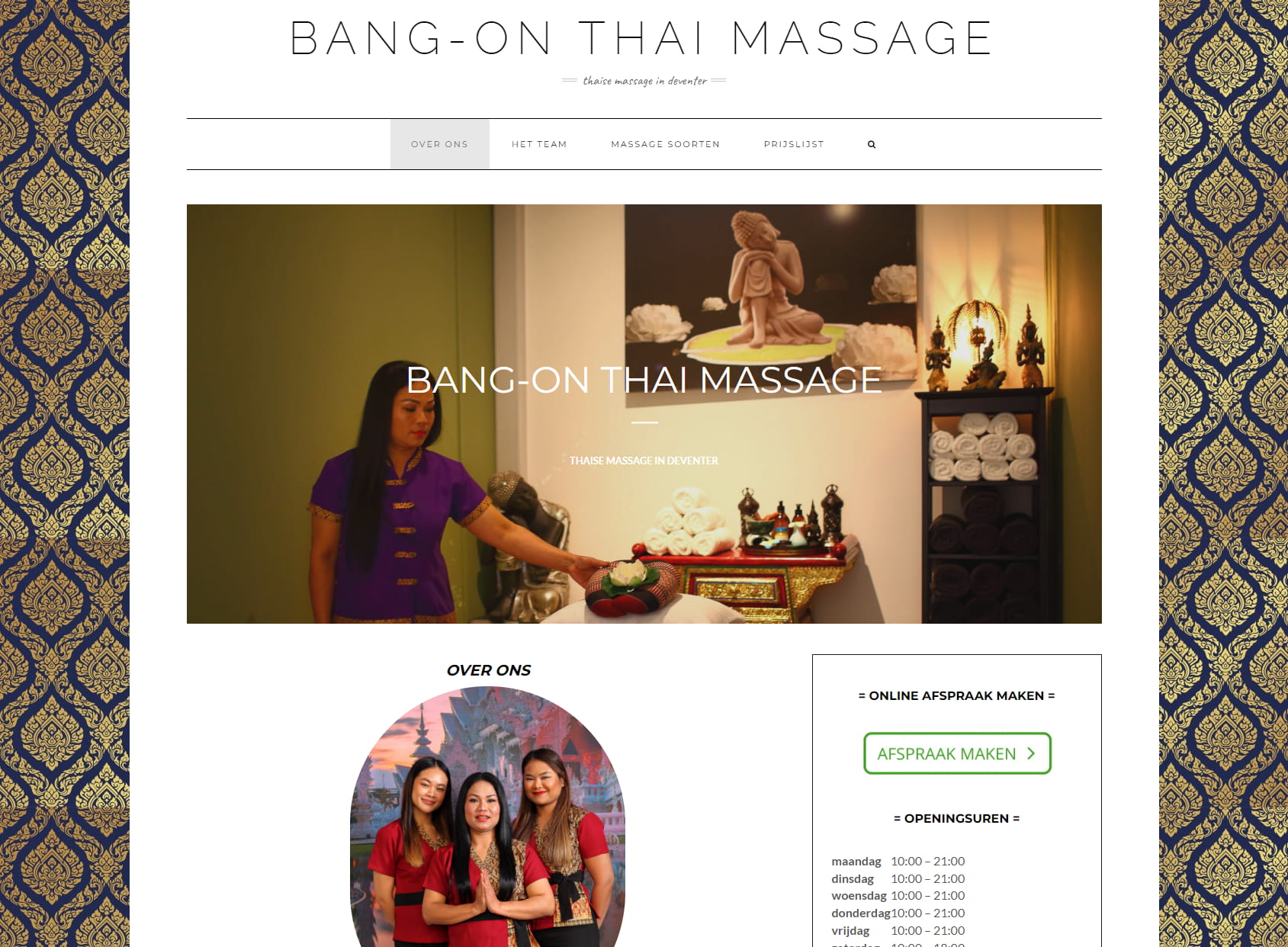 BangOn Thai Massage (BESLIST GÉÉN EROTIEK!)