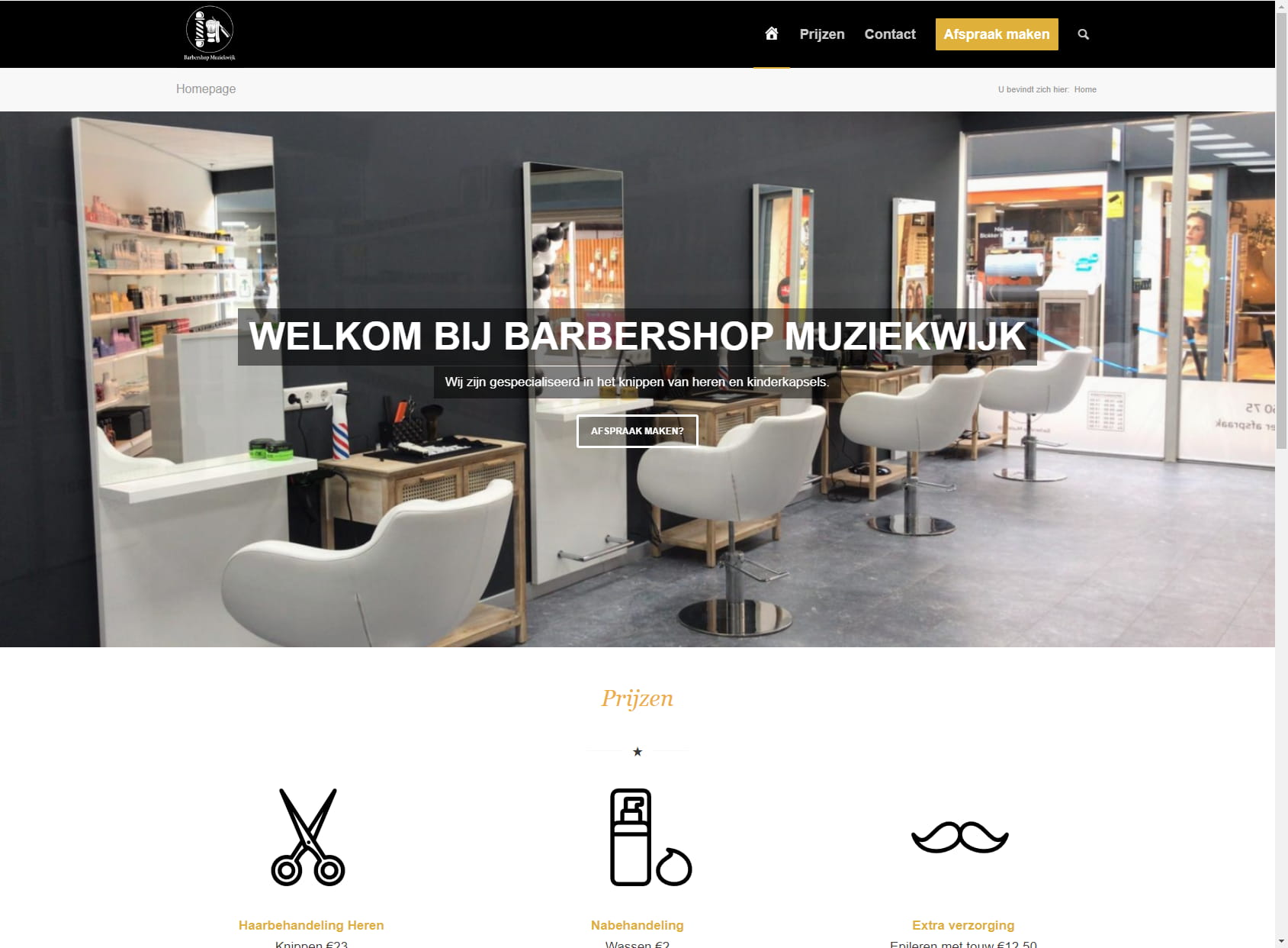 Barbershop Muziekwijk