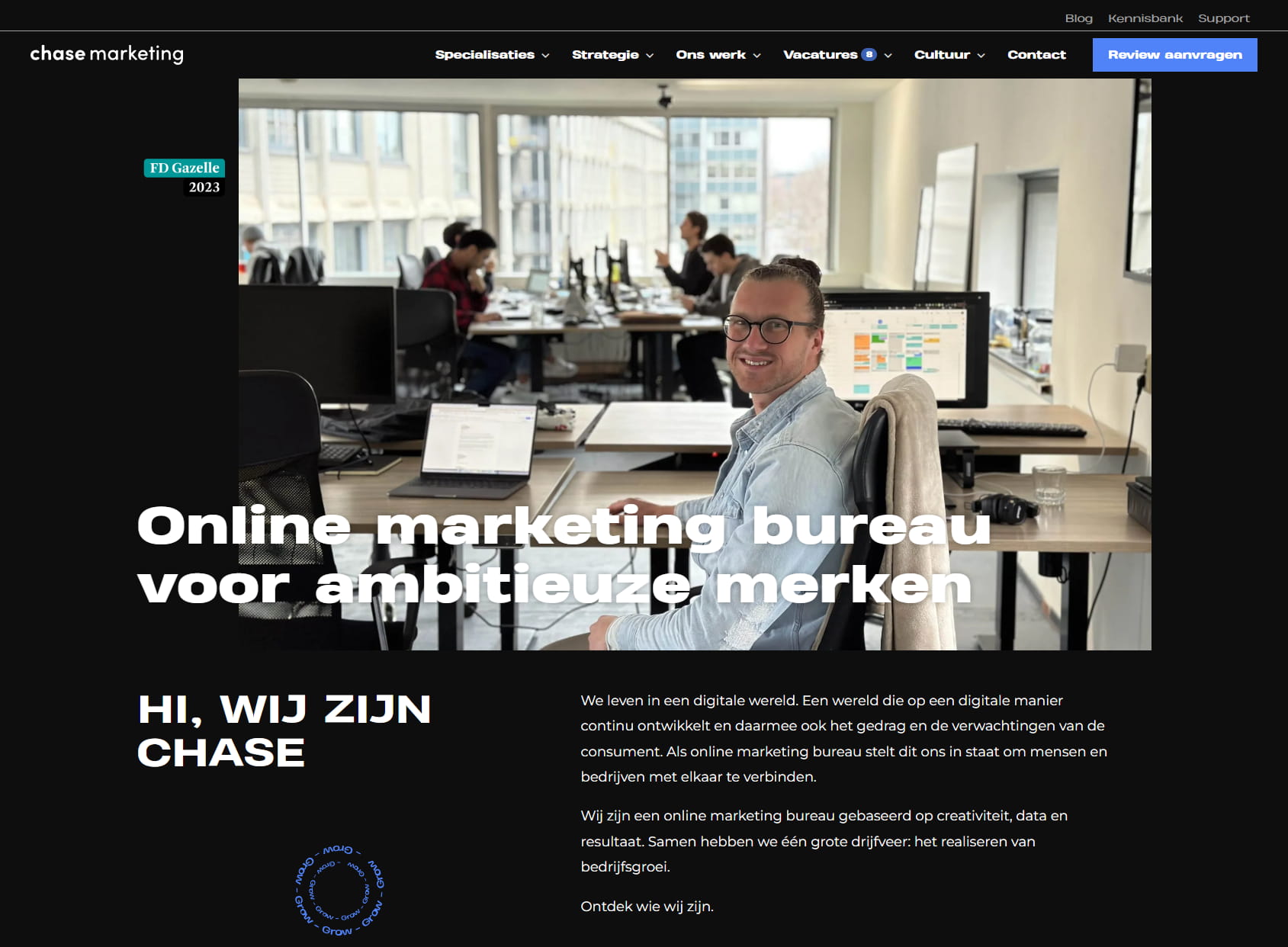 Chase Marketing | Online Marketing Bureau Amsterdam