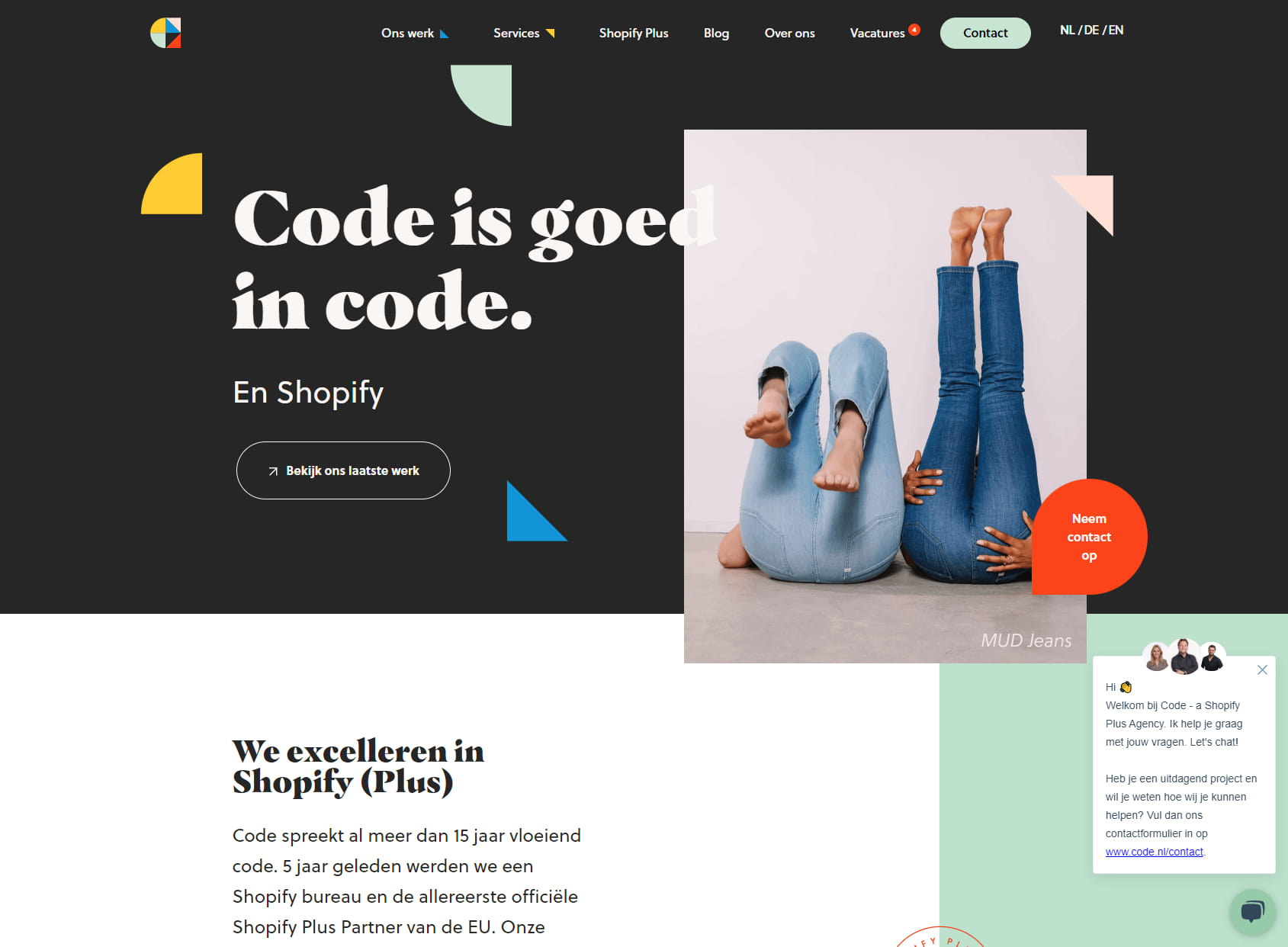 Code, a Shopify Plus agency