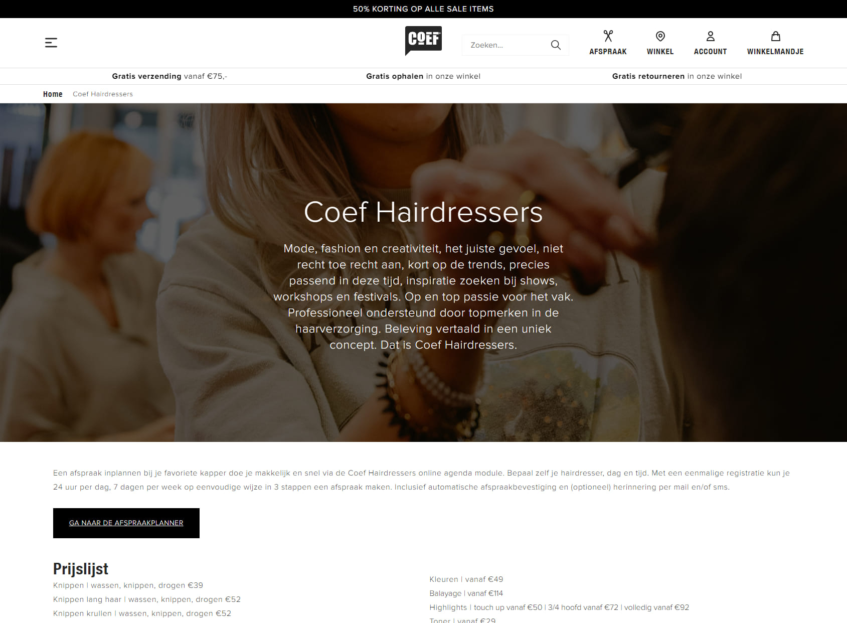 COEF Hairdressers