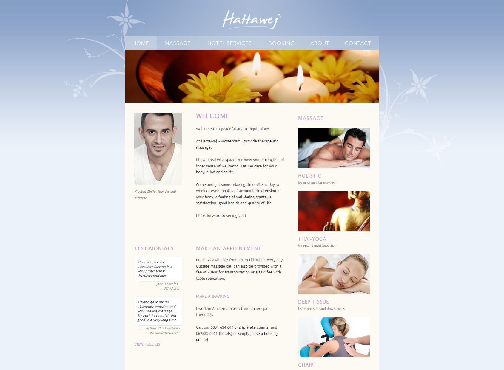 Hattawej spa services