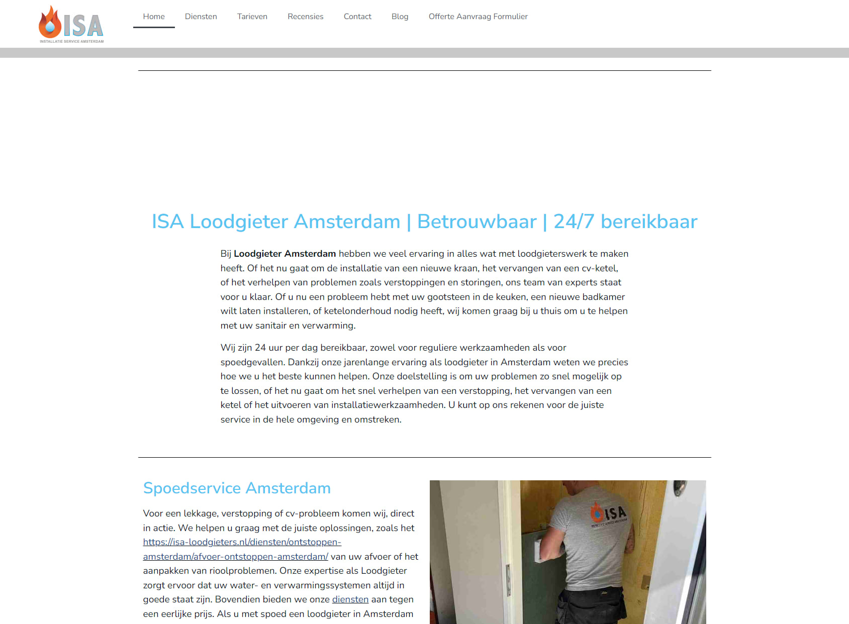 Installatie Service Amsterdam
