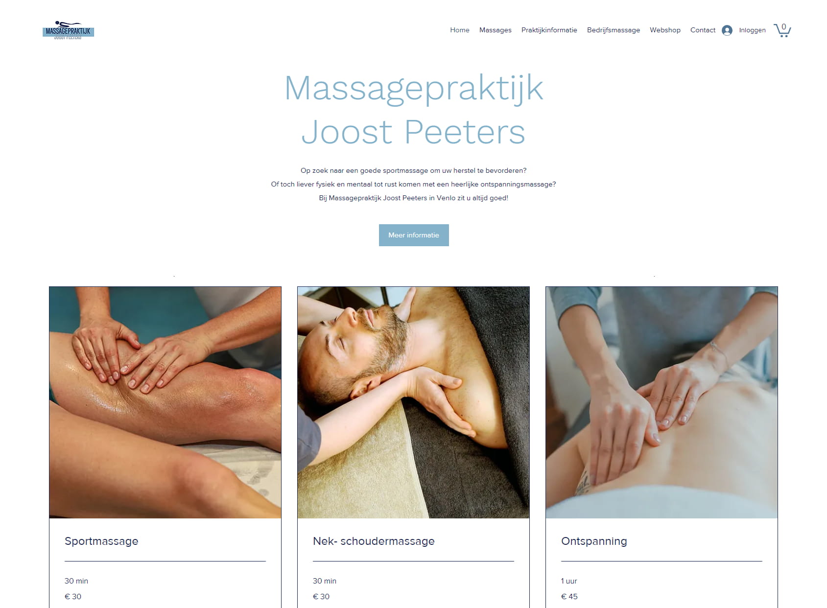 Massagepraktijk Joost Peeters