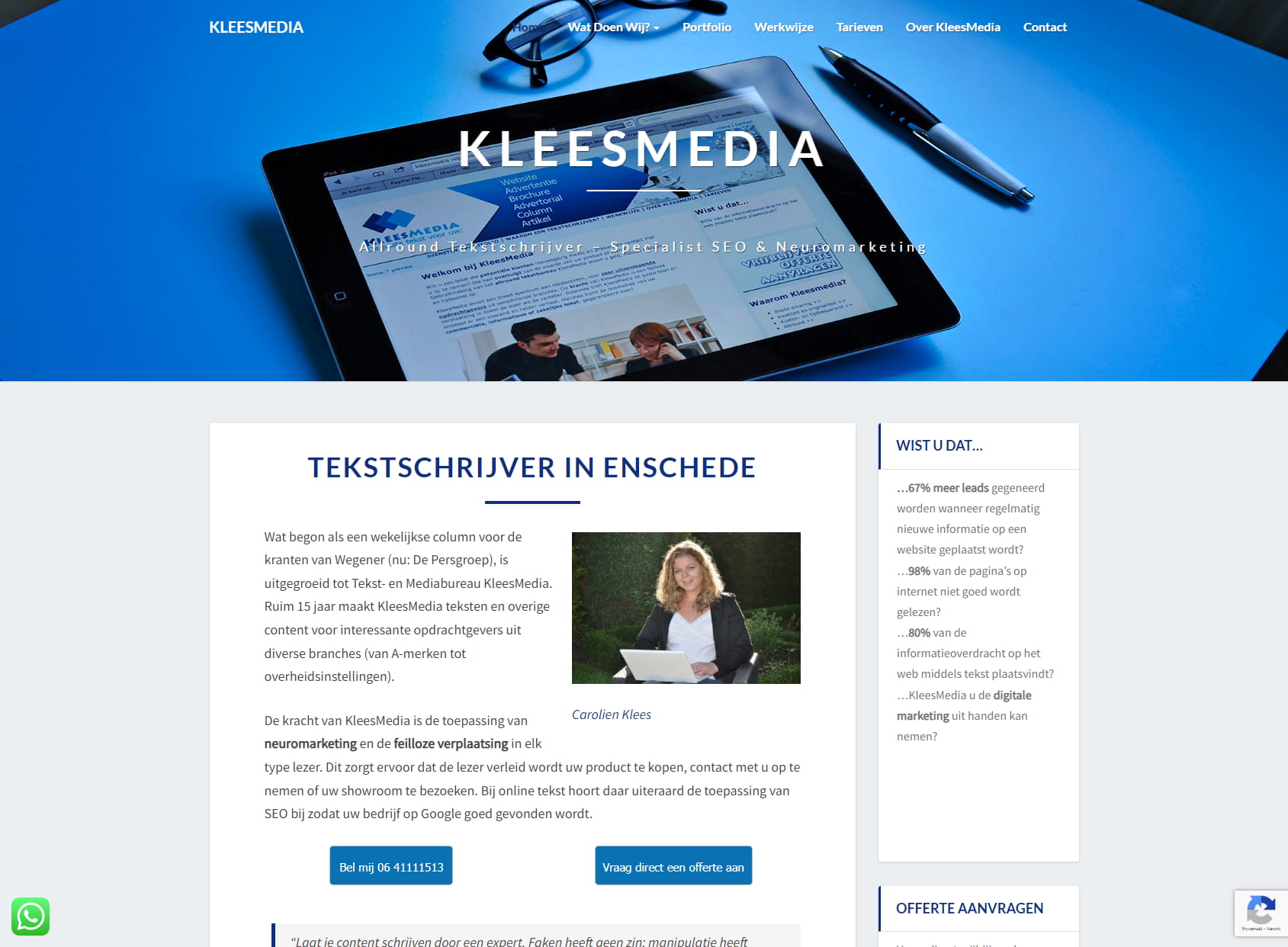 KleesMedia Tekstschrijver & Marketing (websites, blogs, artikels, social media, etc.)