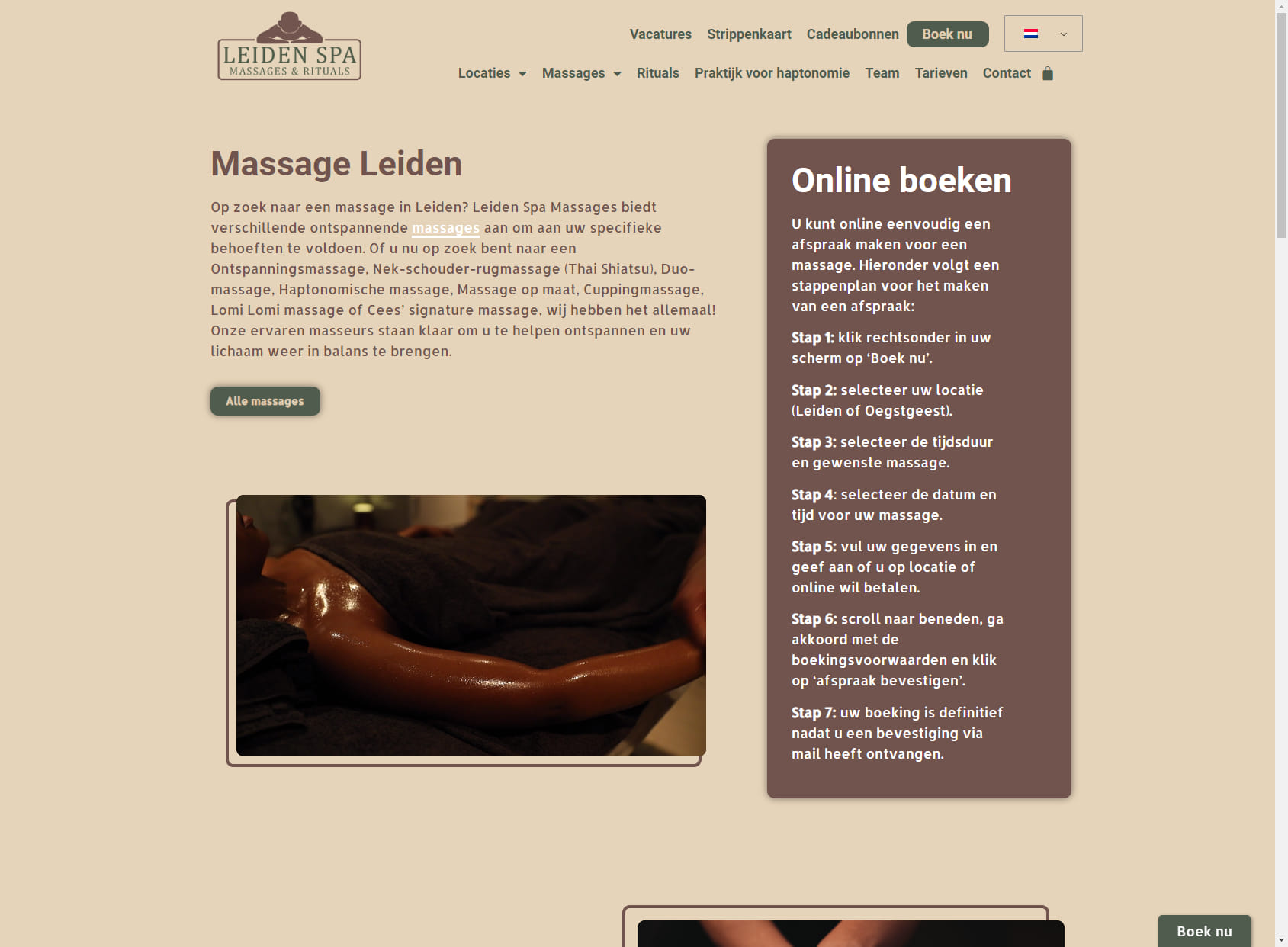 Leiden Spa Massages & Rituals