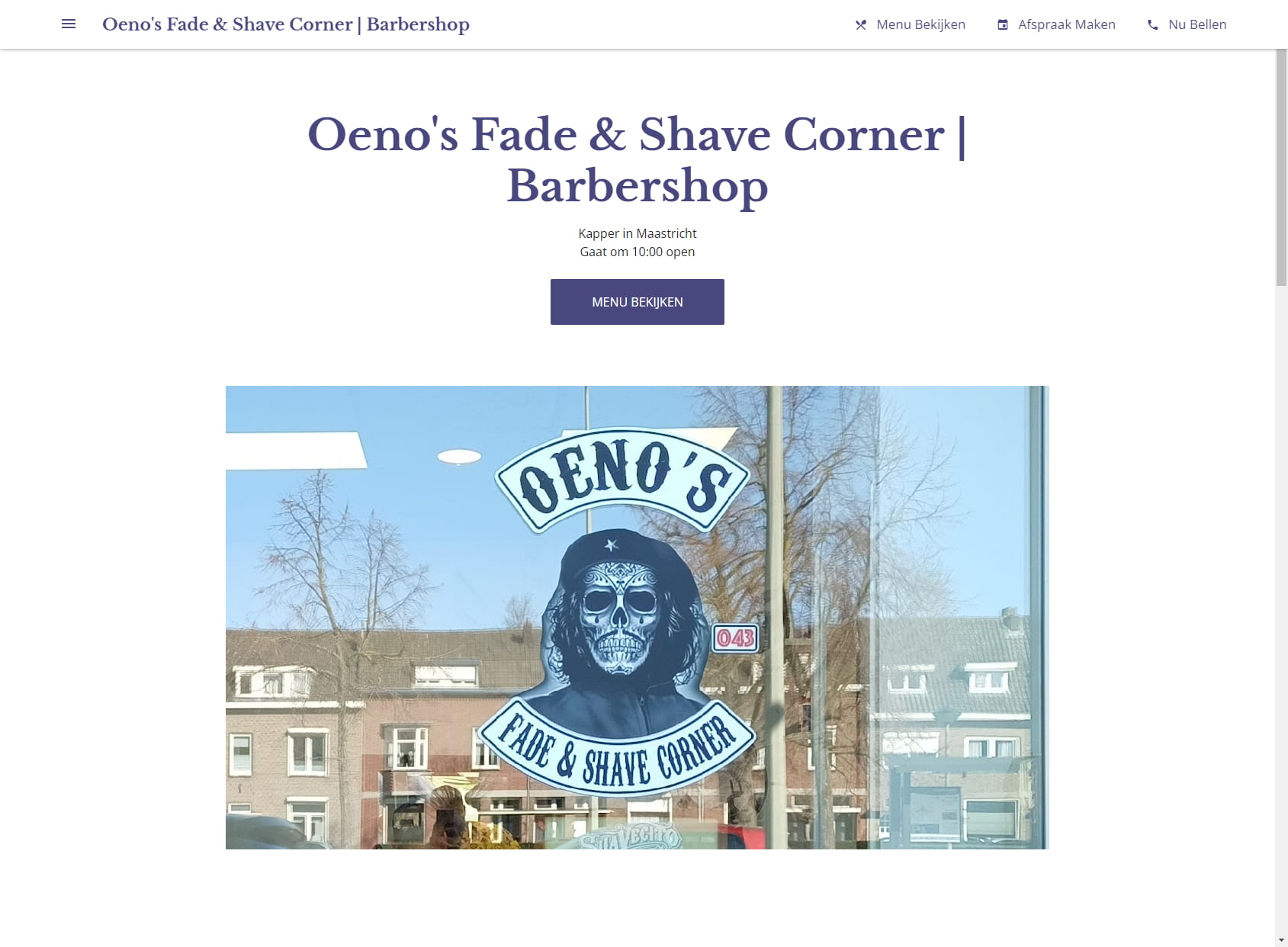 Oeno's Fade & Shave Corner | Barbershop