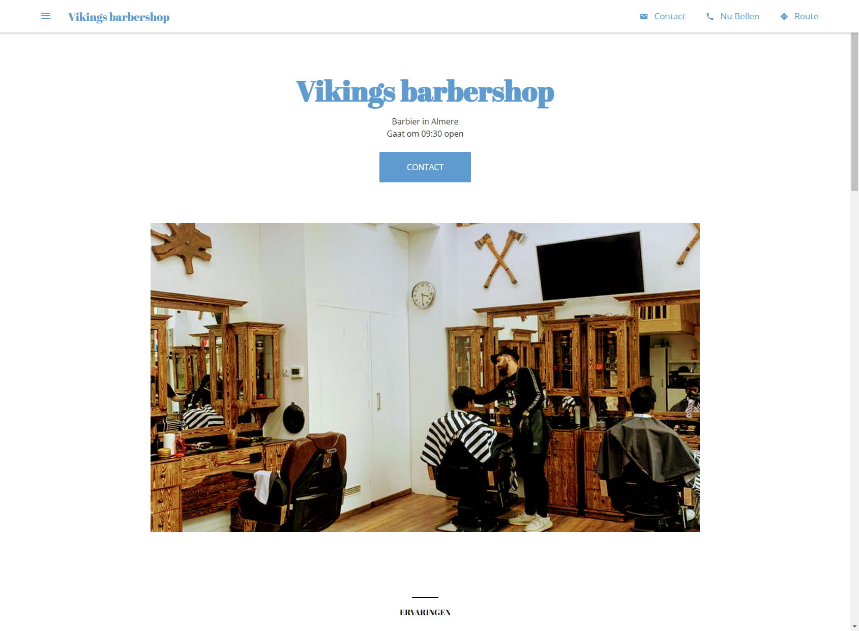Vikings barbershop