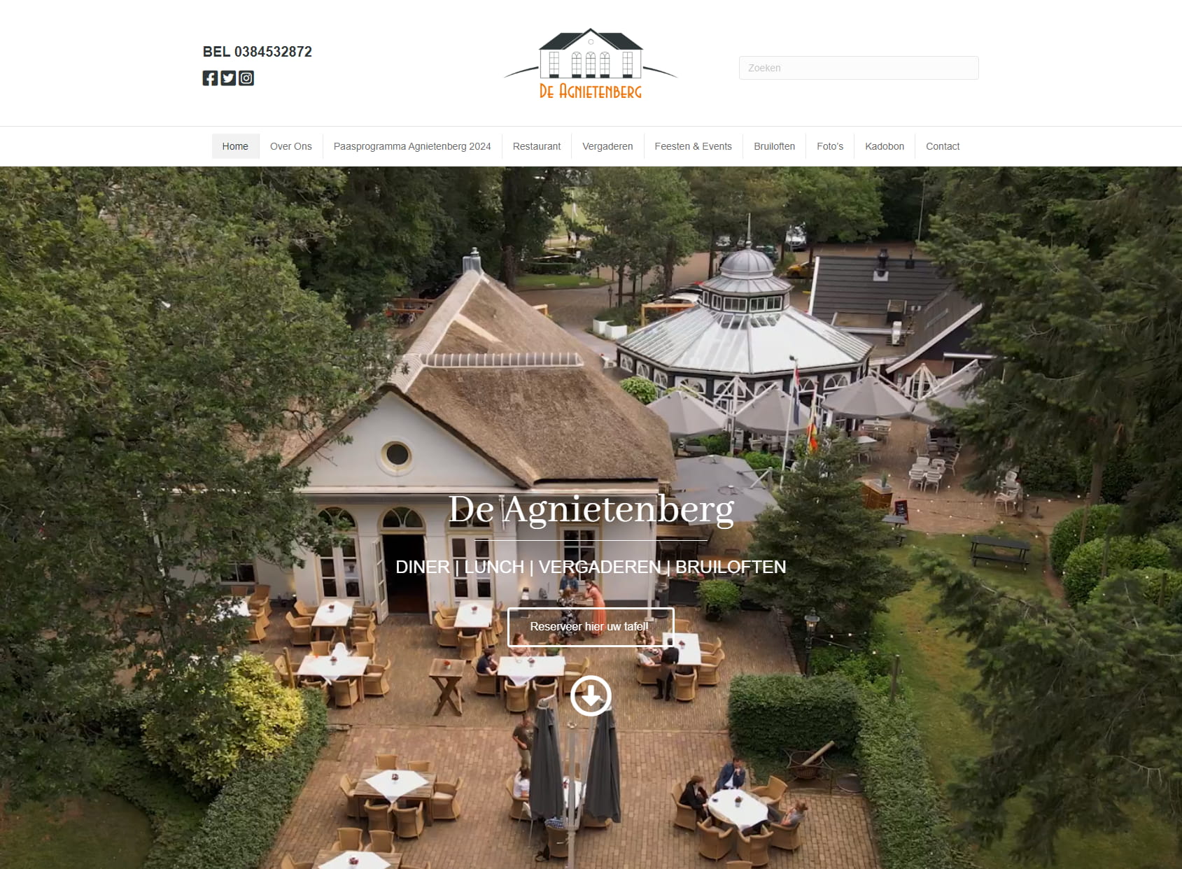 Agnietenberg | restaurant • terras • events