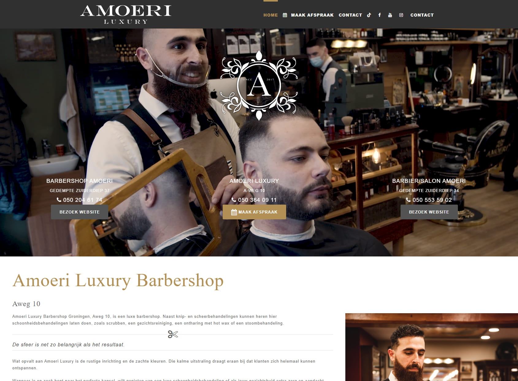 Amoeri Luxury Barber Groningen