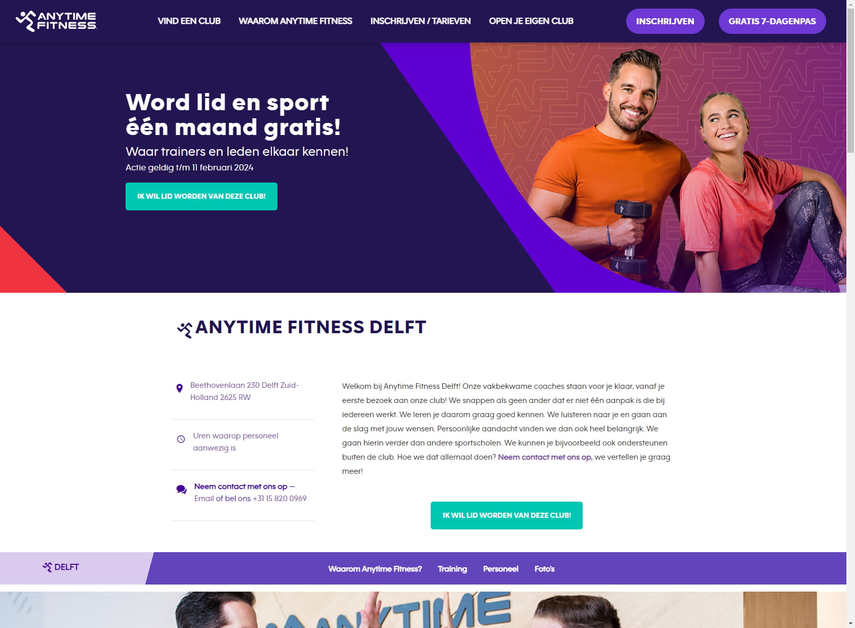 Anytime Fitness Delft