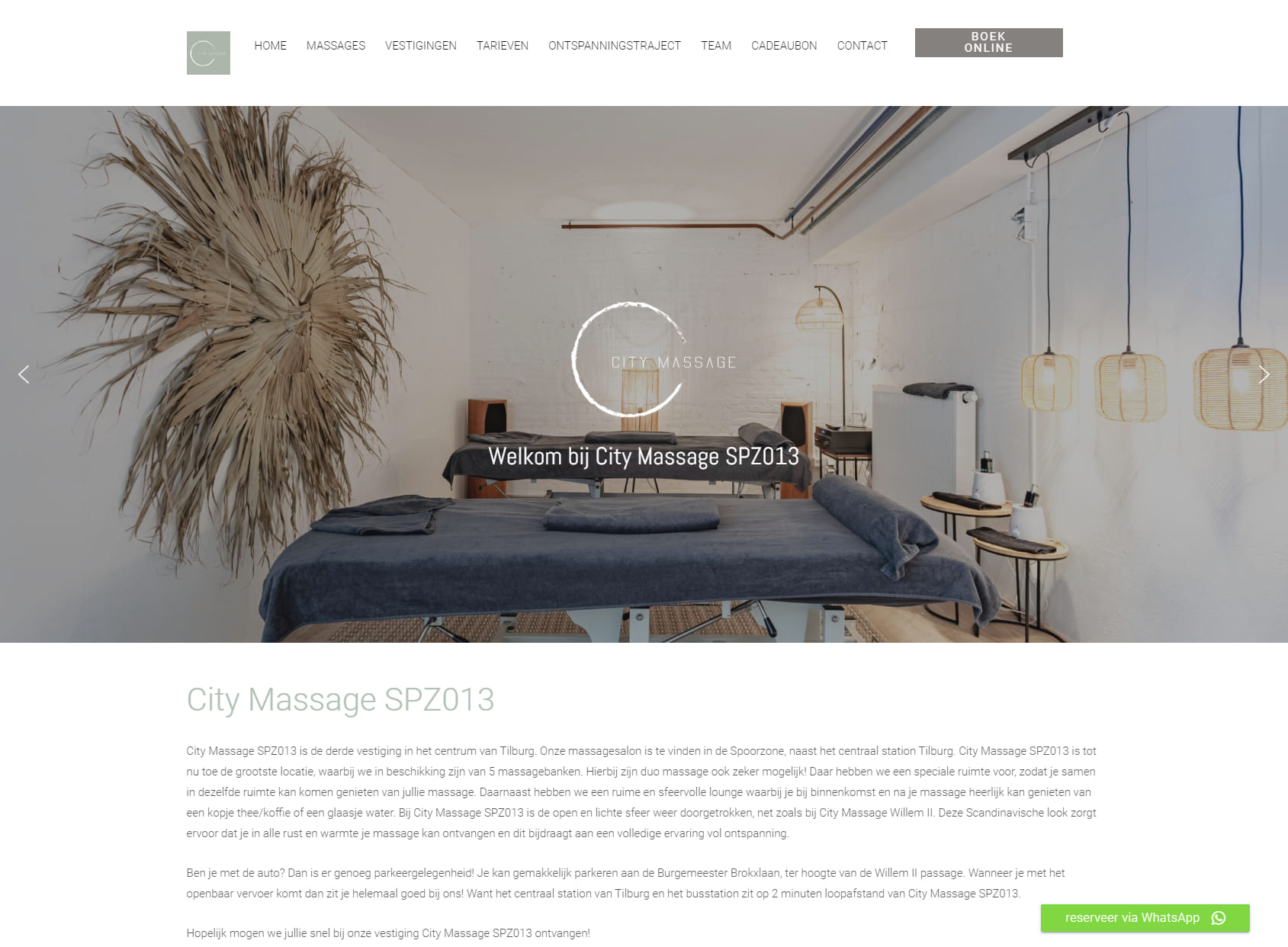 City Massage SPZ013