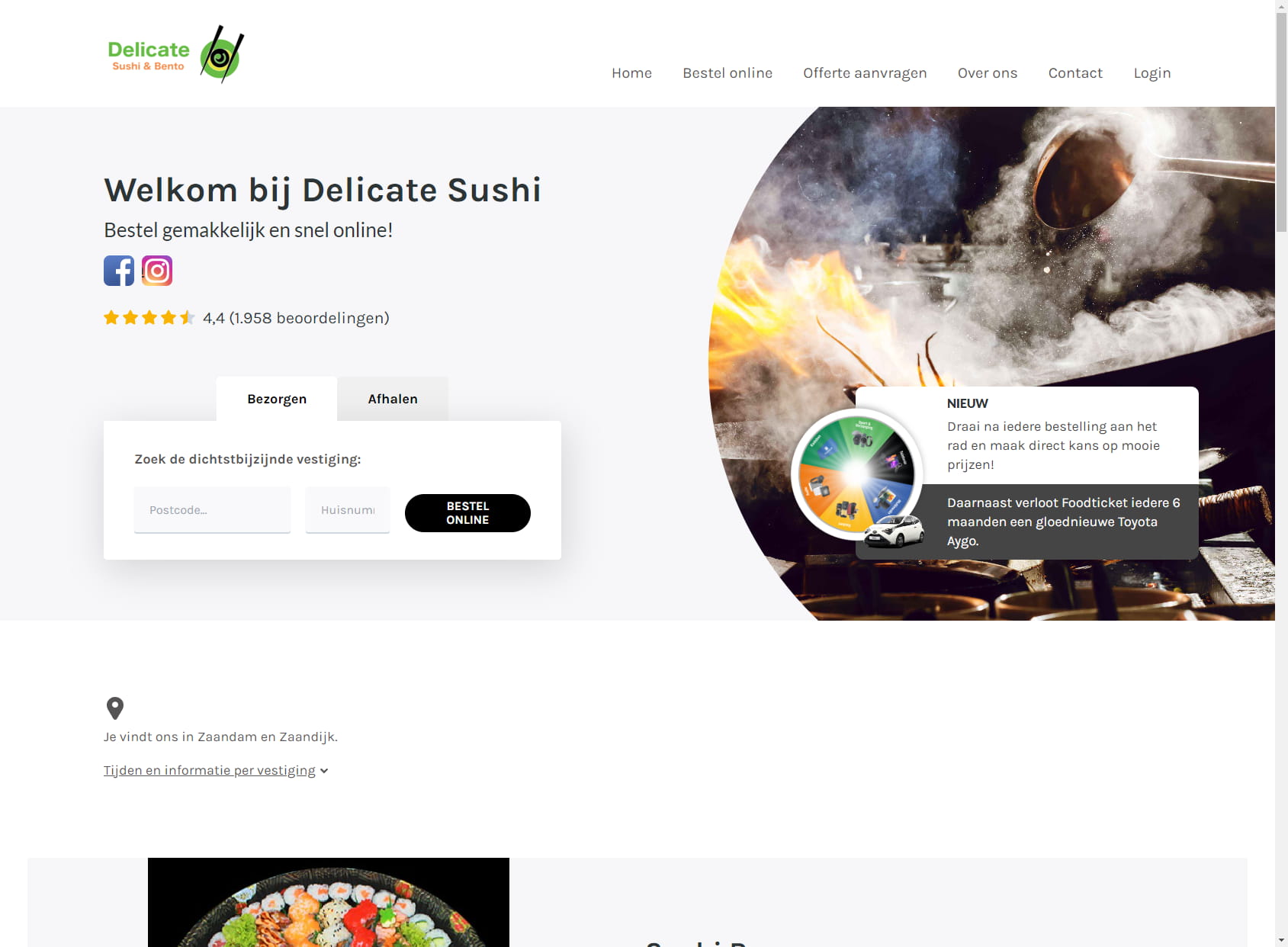 Delicate Sushi & Bento Zaandijk