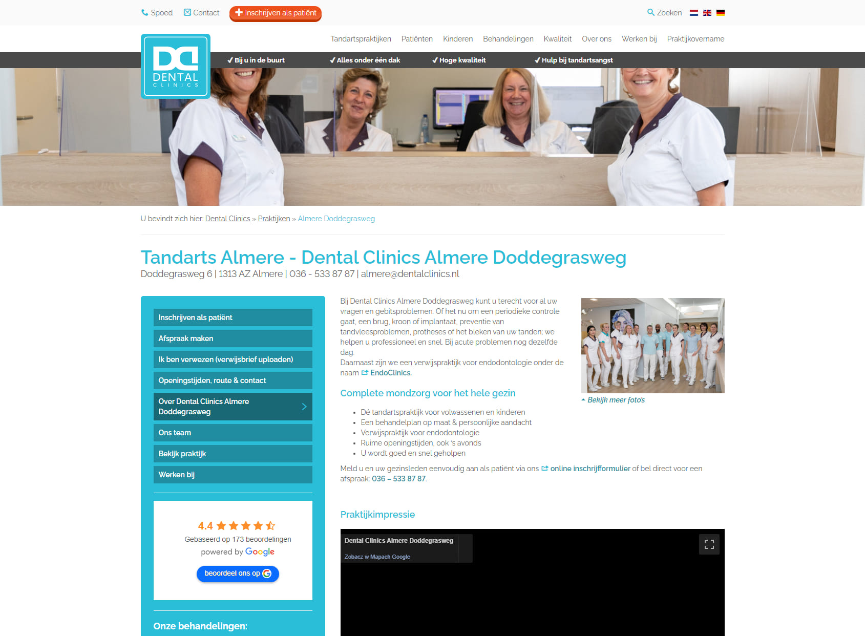 Dental Clinics Almere Doddegrasweg