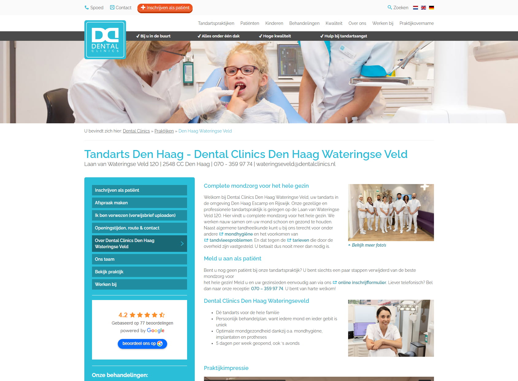 Dental Clinics Hague Wateringseveld