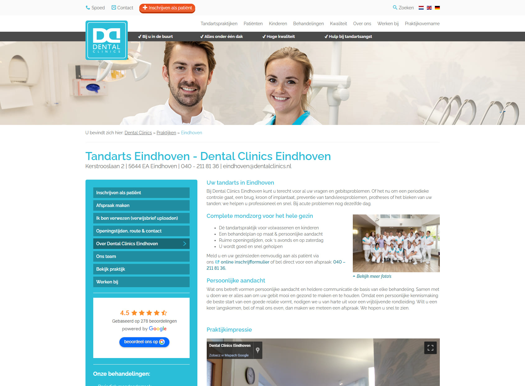 Dentist Dental Clinics Eindhoven