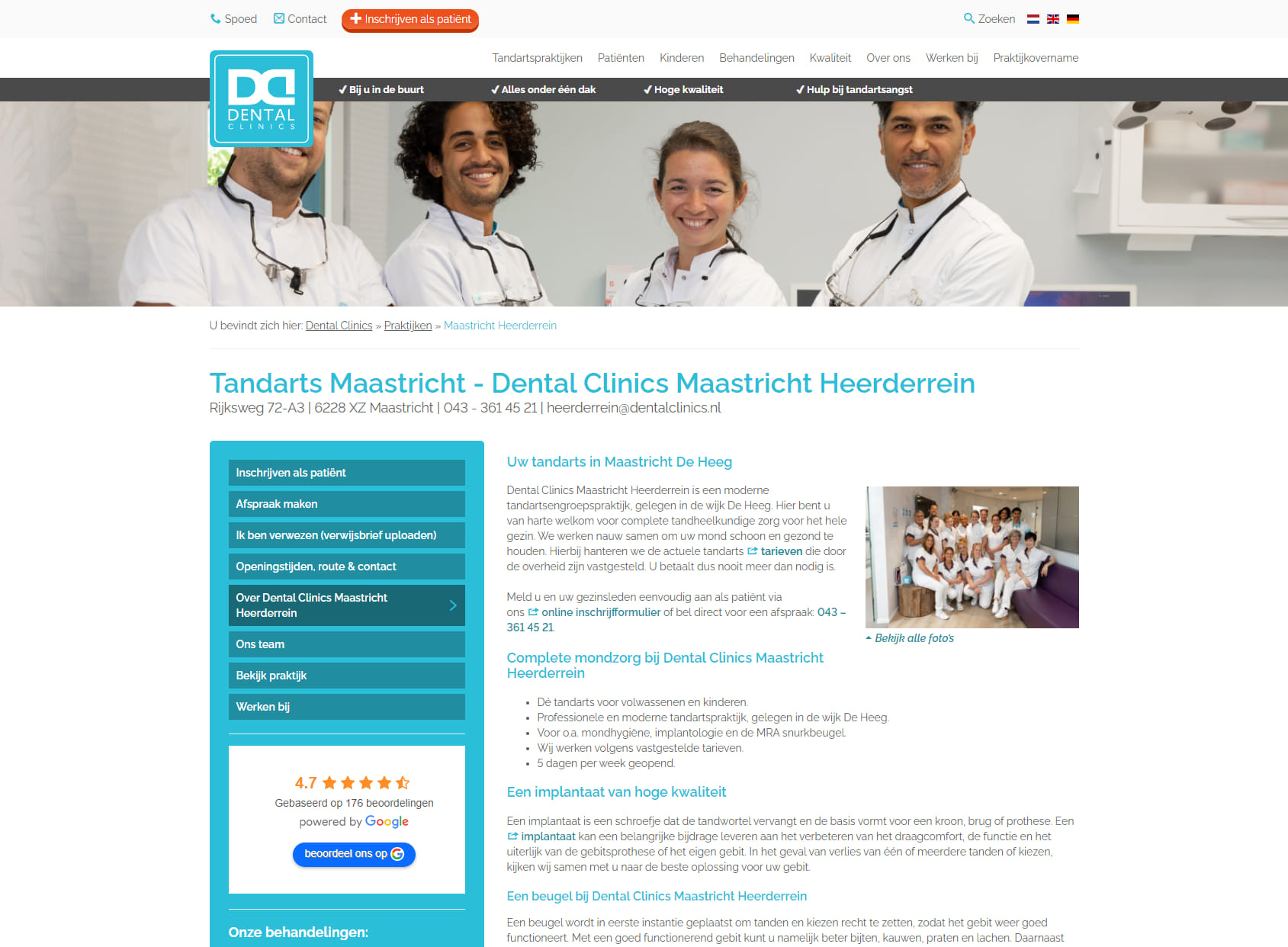 Dental Clinics Maastricht Heerderrein