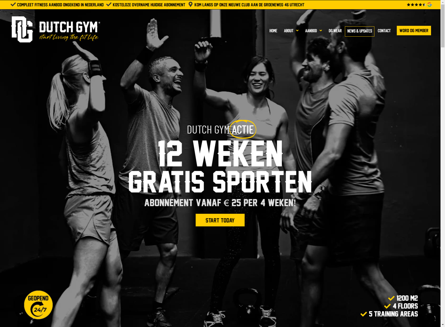 Dutch Gym - 24/7
