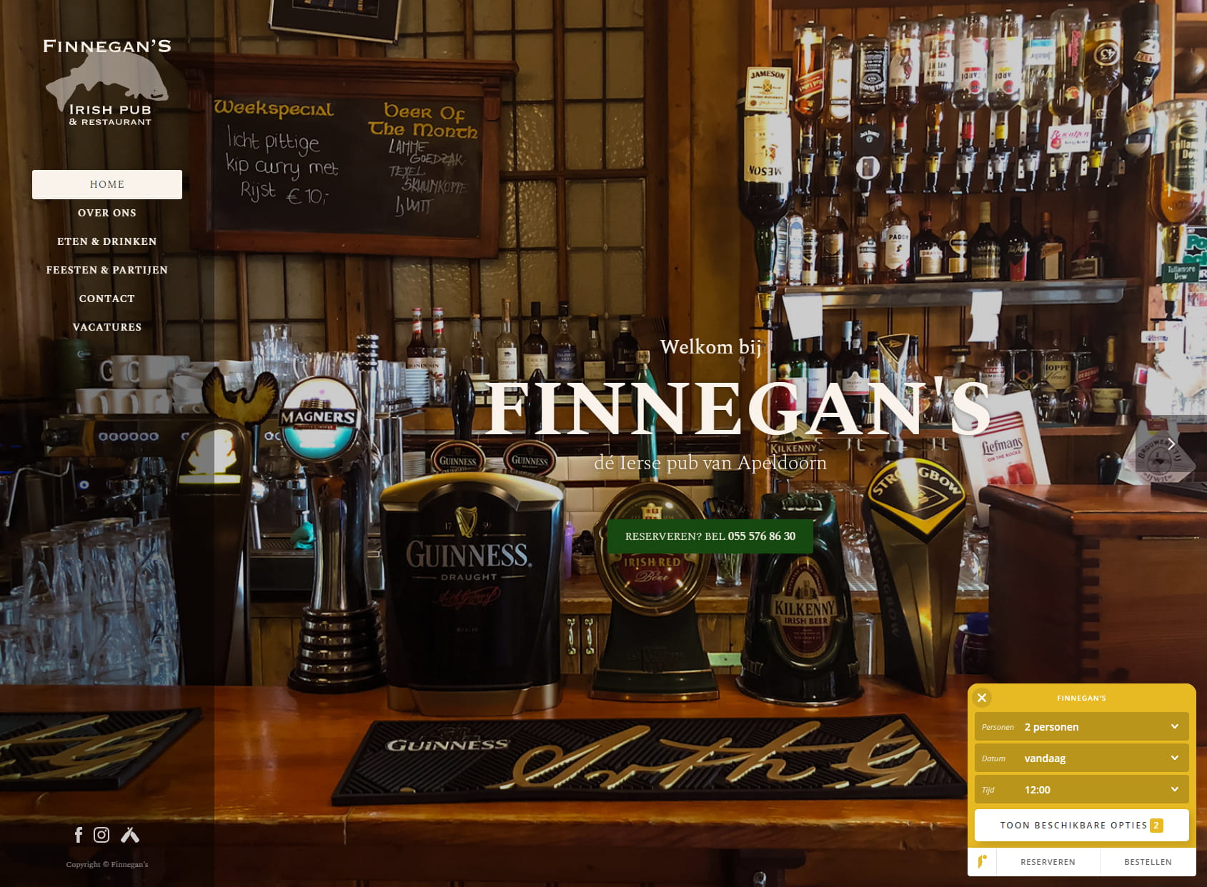 Finnegan's Irish pub