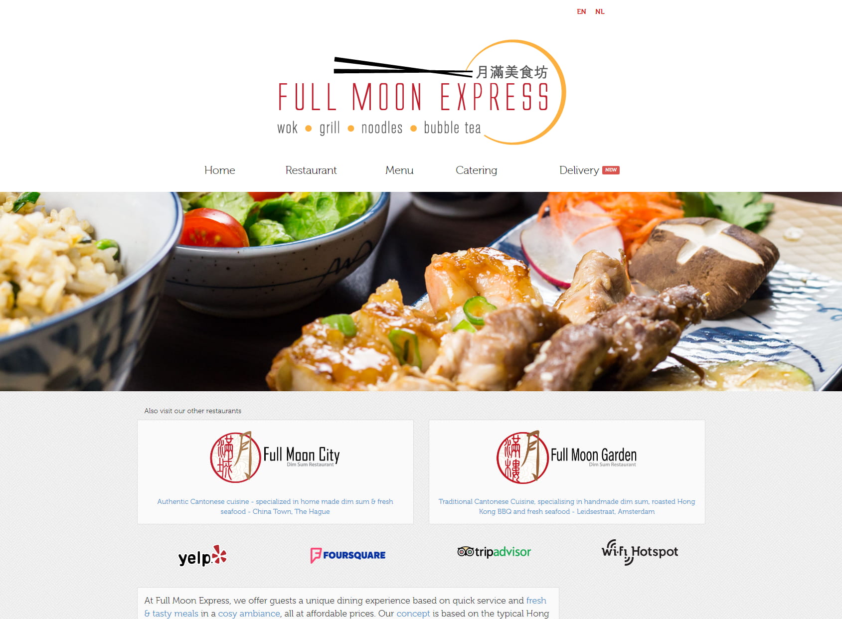 Full Moon Express (wok - sushi - noodle soup - bento)