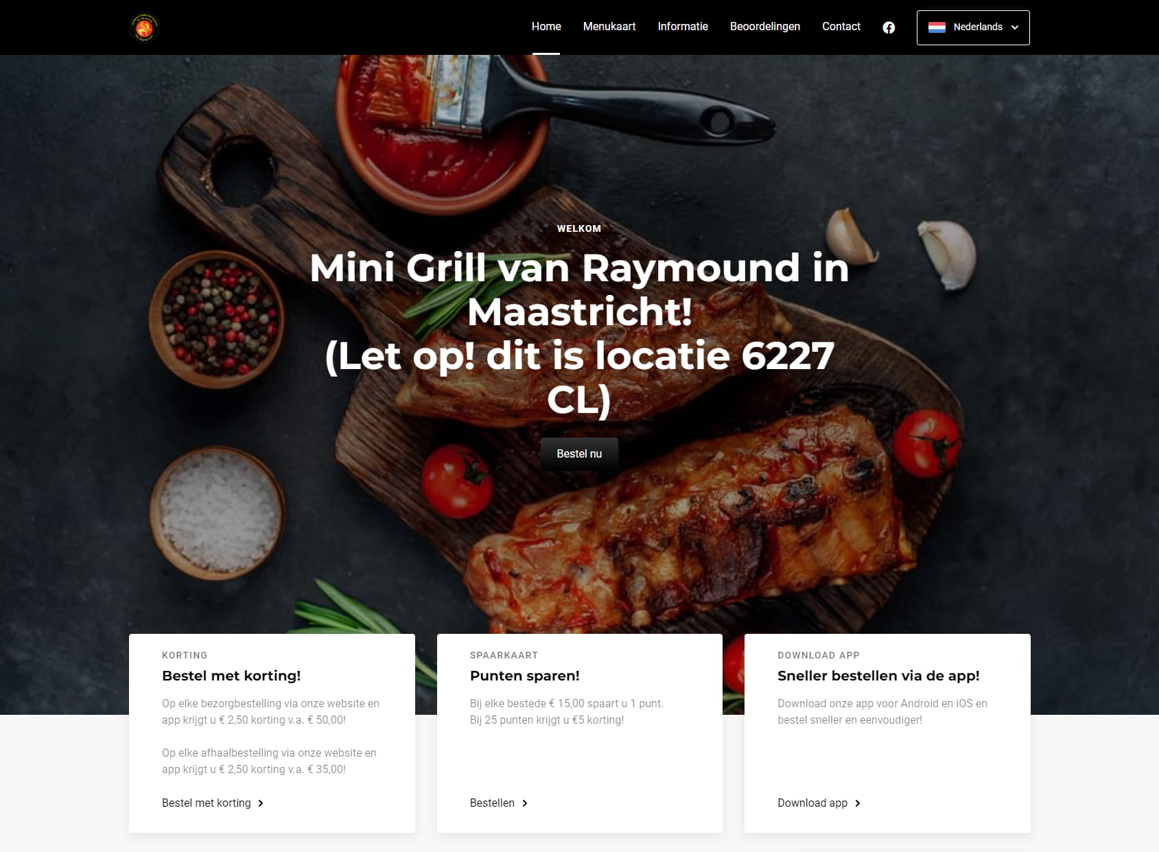 Steakhouse &Barbecue,Gyros,Souvlaki,Shoarma,Spare-Ribs,Doner kebab De Mini-Grill van Raymound
