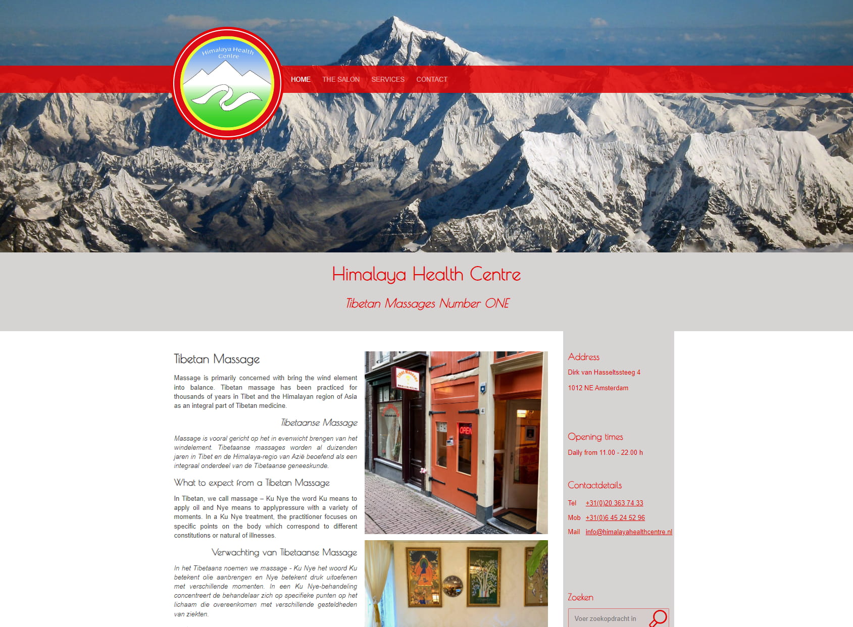 Himalaya Health Centre - Number One Tibetan Massages