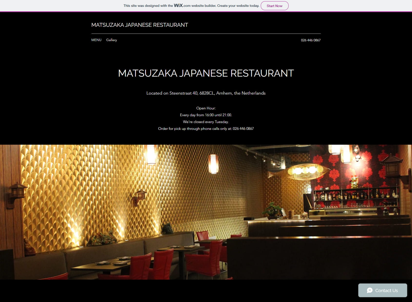 Japans Restaurant Matsuzaka