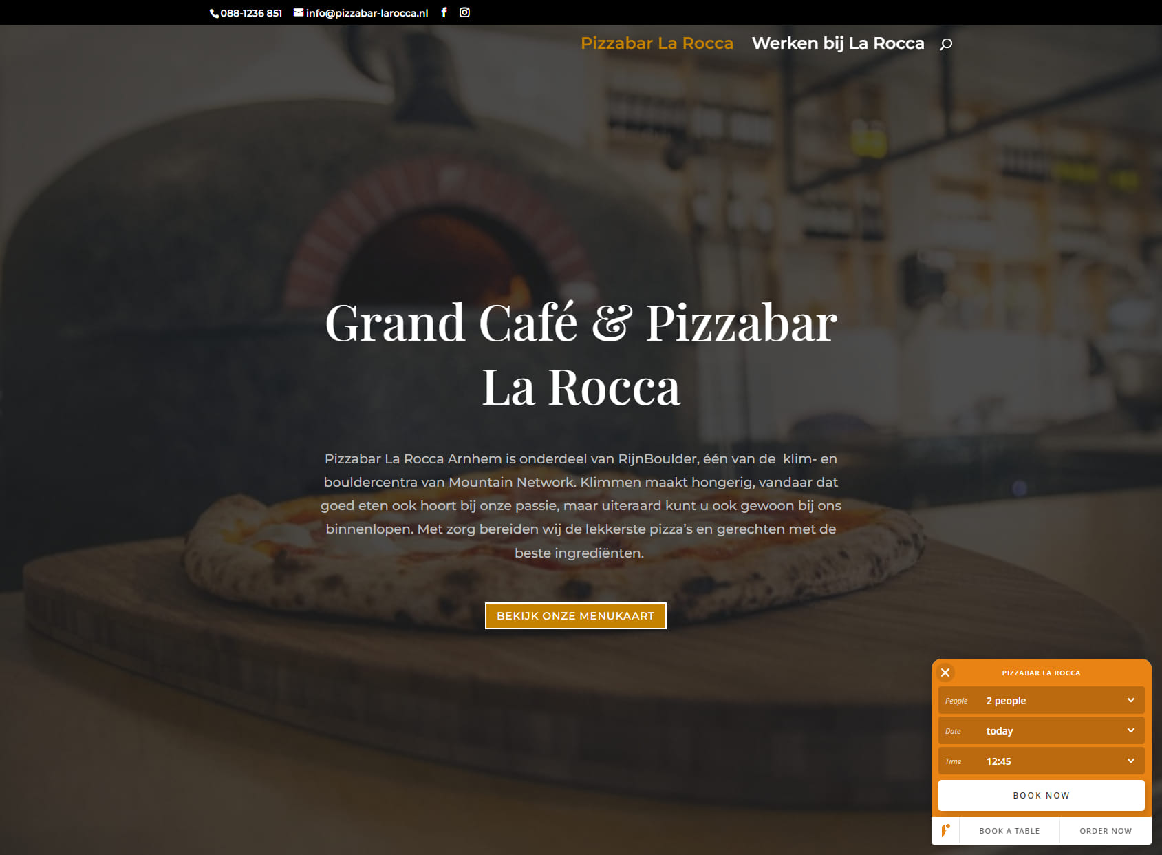 Grand Café + Pizzabar La Rocca