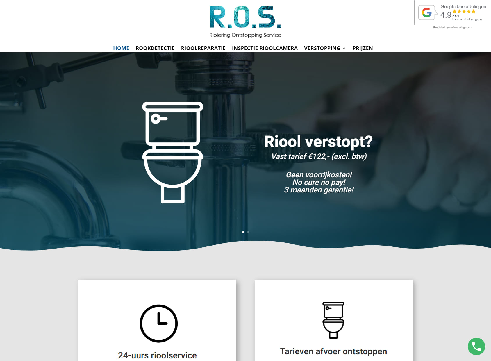 Riolering Ontstopping Service ROS