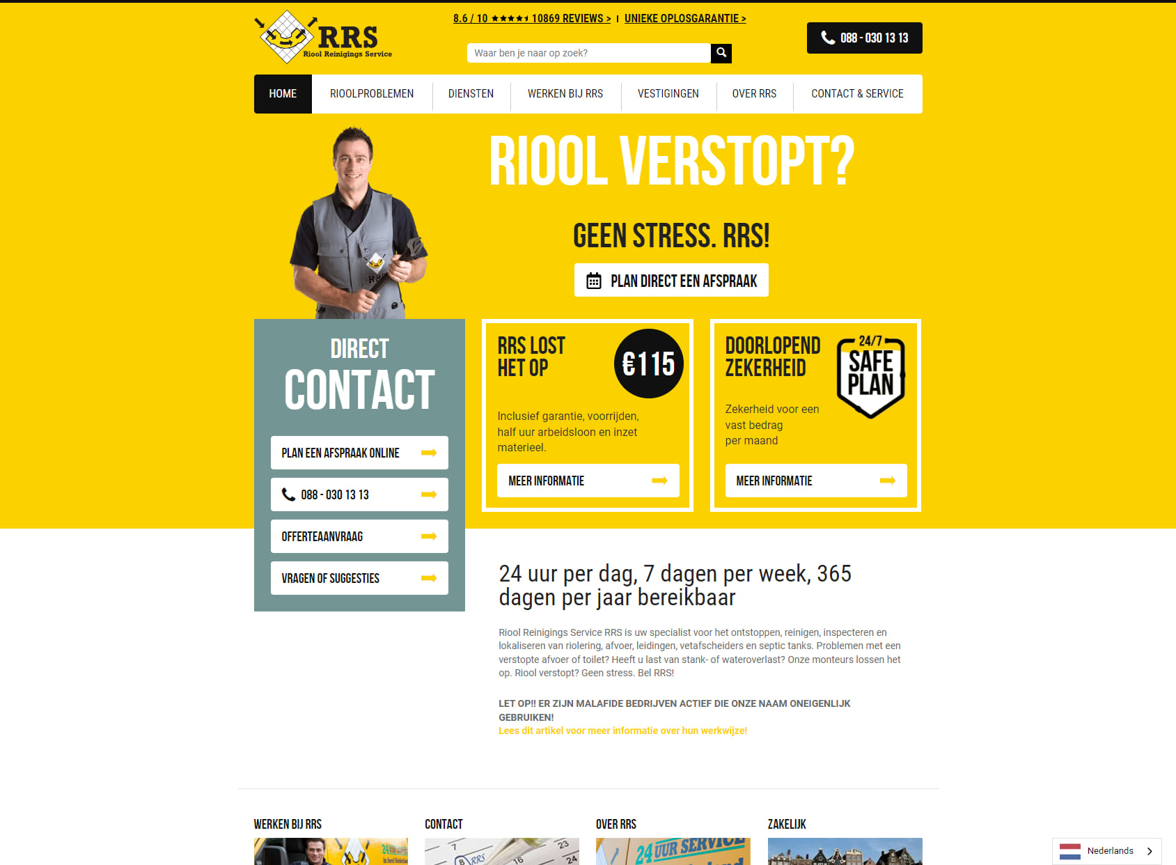 Riool Reinigings Service RRS, De Meern