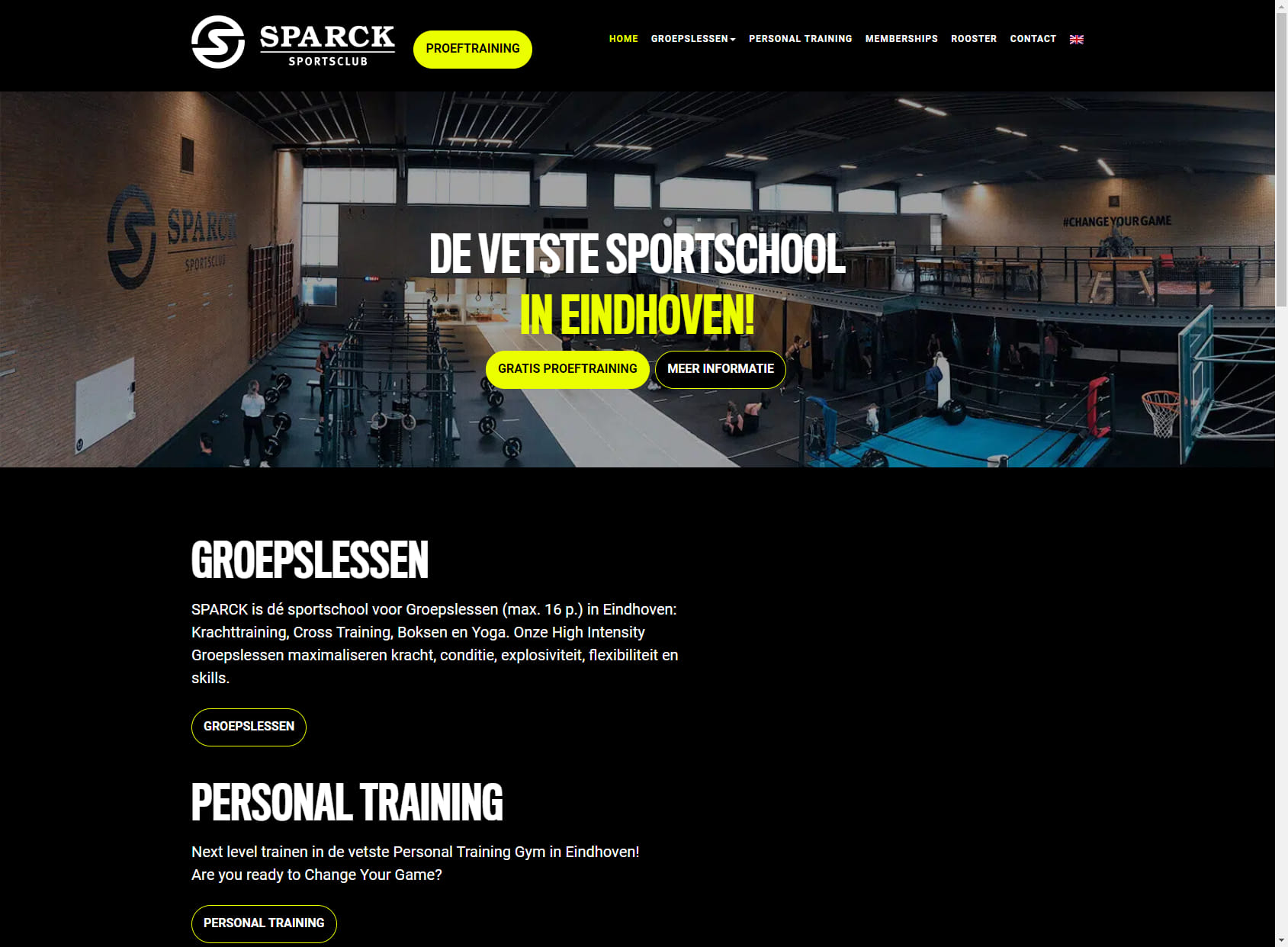 SPARCK sportsclub: de vetste sportschool in Eindhoven!