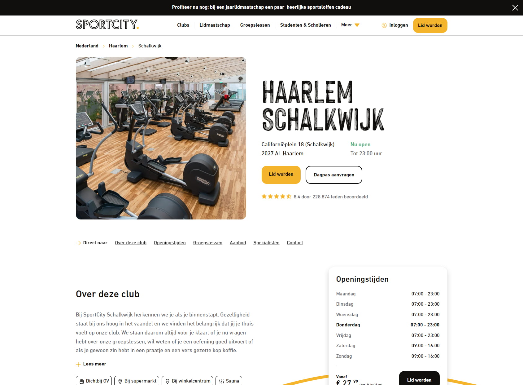 SportCity Haarlem Schalkwijk