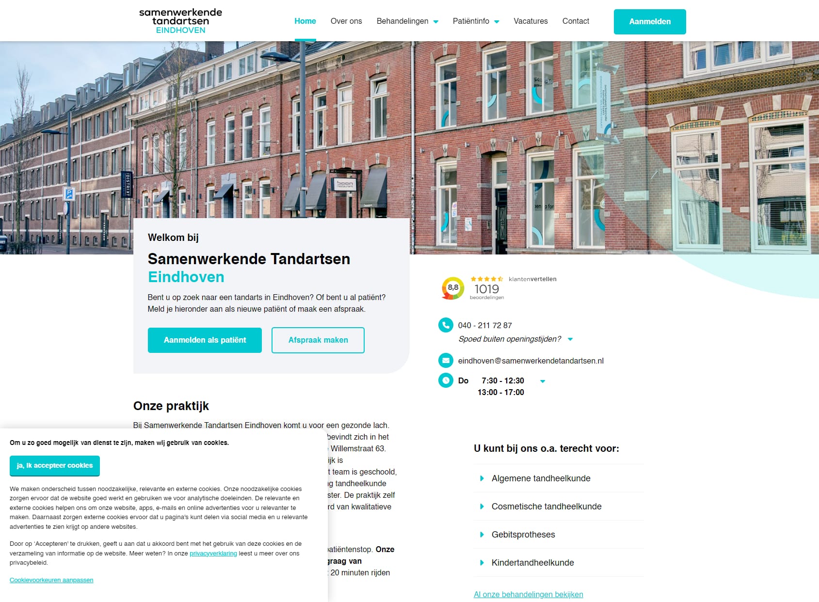 Collaborating Dentists Eindhoven - Willemstraat
