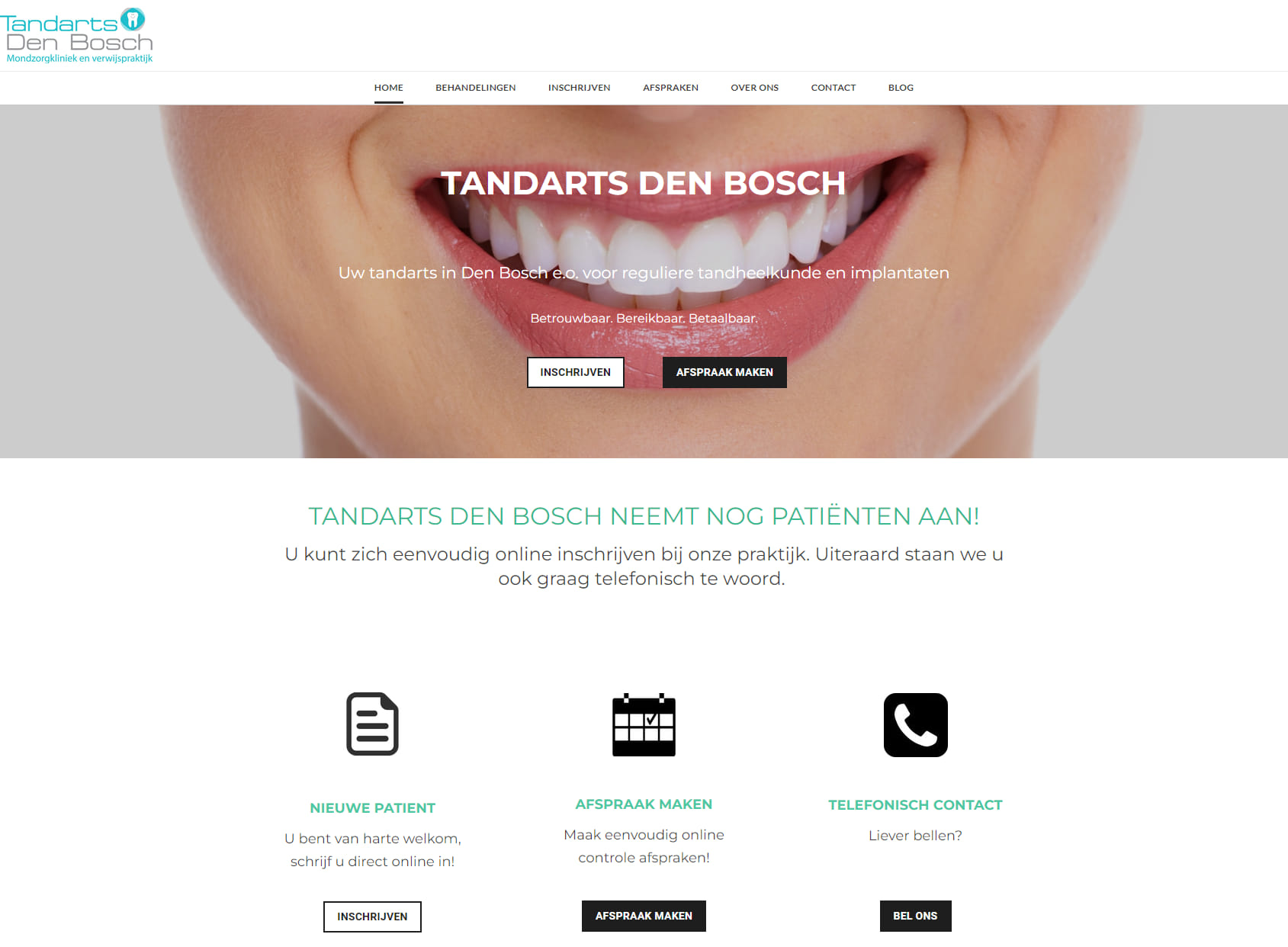 Tandarts Den Bosch Mondzorgkliniek en Verwijspraktijk