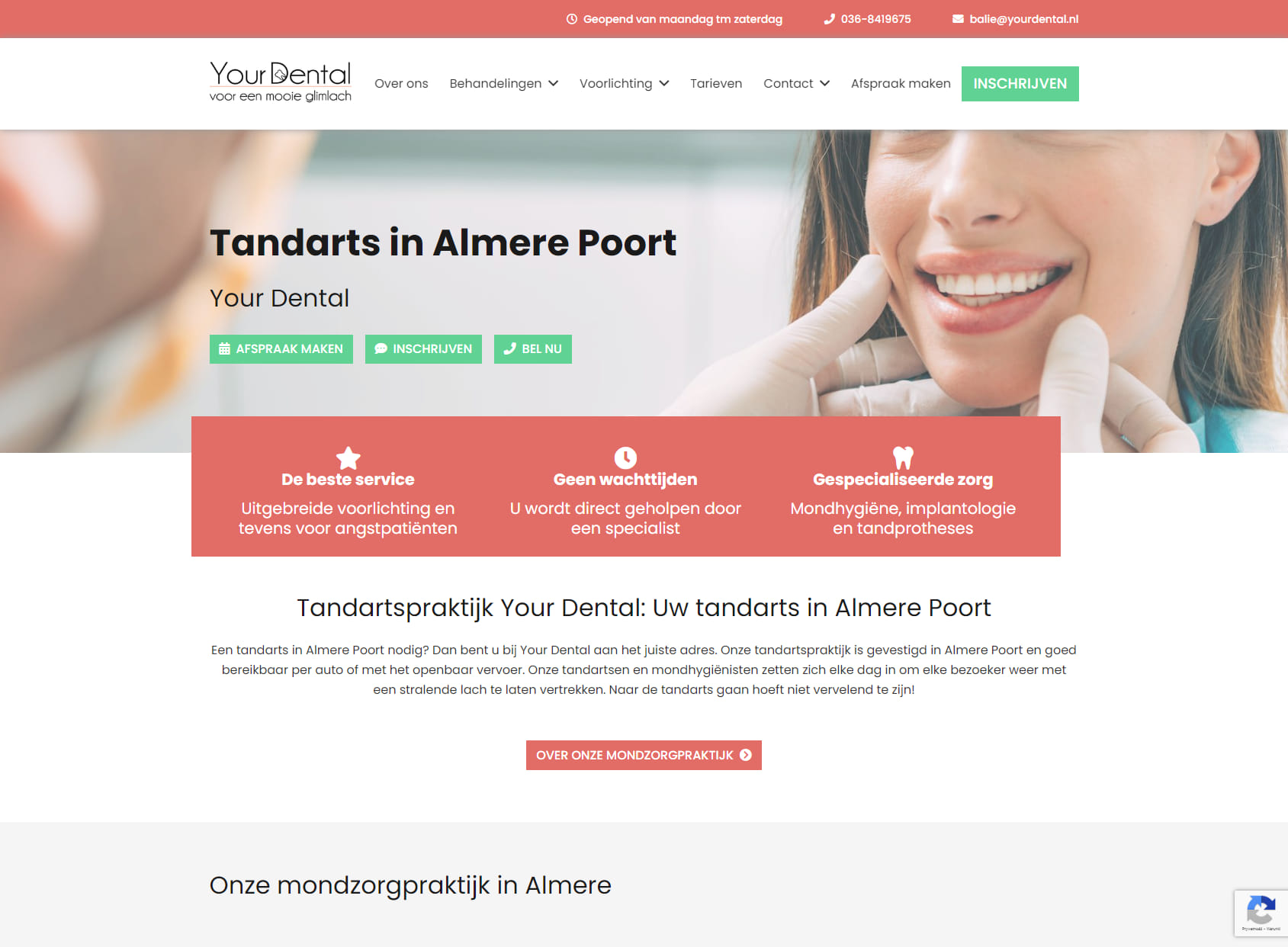 Your Dental | Tandartspraktijk Almere Poort